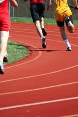 Obraz premium Track runner