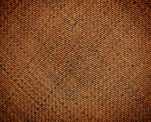 texture of rattan weave