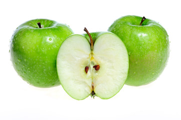 Green apples