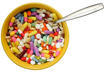 Bowl with Pills