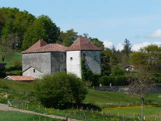Fototapeta premium Chateaux d'Iholdy