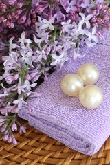 Flieder und Badeperlen