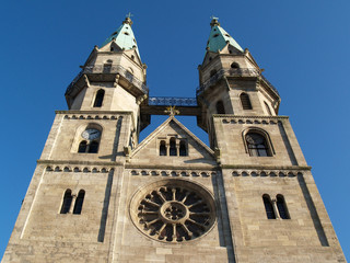 Stadtkirche Meiningen mit Kreuzpfennig