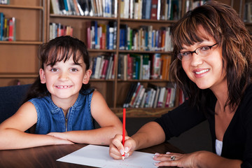 Happy Spelling Student