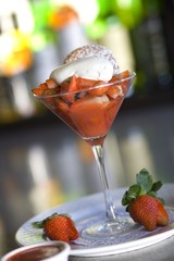 Macerated Strawberries