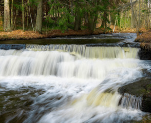 River in park Laulasmaa, Estonia