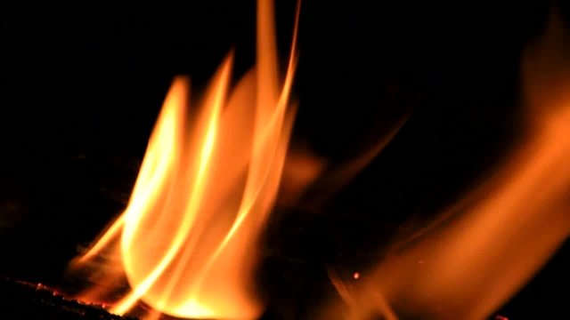burning fire