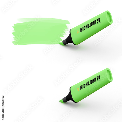 evidenziatore su file