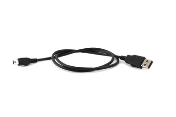 USB-Mini USB cable. Isolated