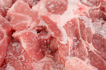 Obraz premium Frozen meat