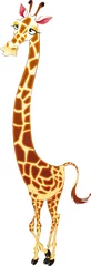 Tuinposter Giraffe, cartoon character © ddraw