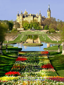 Schwerin, Schloss mit Schlossgarten