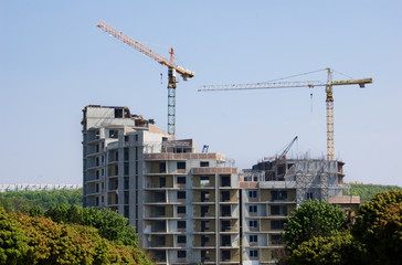 Fototapeta premium Building site