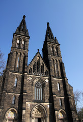 Fototapeta na wymiar Church of st. Peter and Paul, Prague