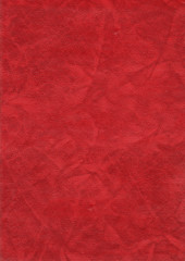 Red leather illustration