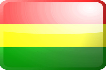 Flag of Bolivia button