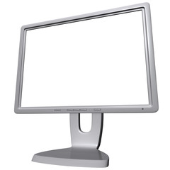 Computer monitor illustration