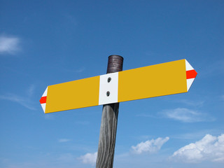 Und noch ein Wegweiser