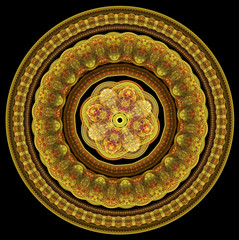 Golden Kaleidoscope