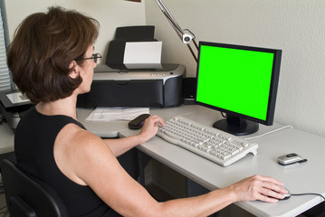 Green Screen Monitor