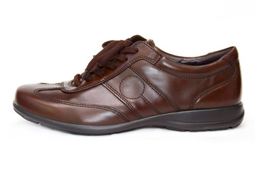brown shoes