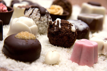 Various Chocolate Candies