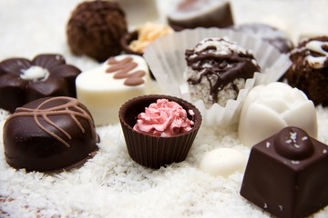 Various Chocolate Candies