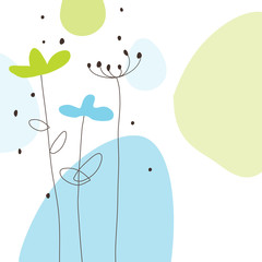 Naklejka premium Greeting card