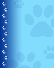 Paw print © Marta Tobolova