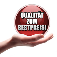 Qualität zum Bestpreis Button