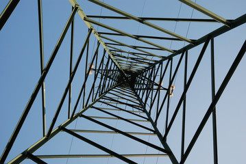 Texture traliccio dell'alta tensione