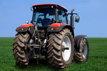 Obraz premium wheeled tractor