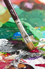 Obraz premium Artist's palette