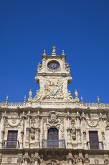 Fototapeta na wymiar San Marcos klasztor z León, Hiszpania