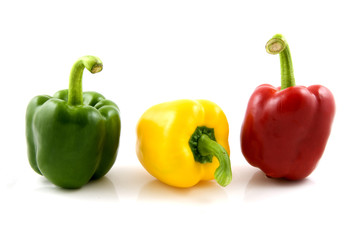 Three tasteful paprika