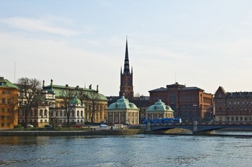 Fototapeta premium View over Stockholm's Old Town