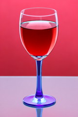 glass of red wine
