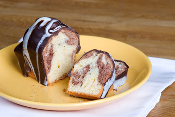 Geschnittener Kuchen