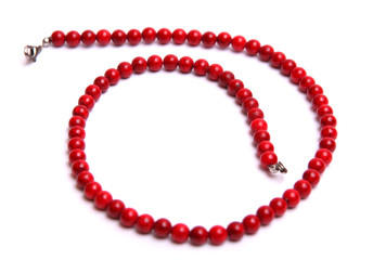 Red beads