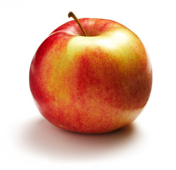 One apple isolated on white