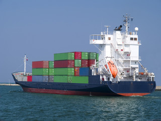 Container Cargo Ship