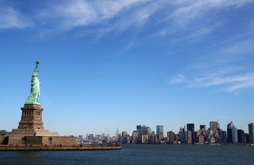 Fototapeta premium Liberty Statue on Manhattan New York