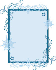 Rahmen mit Sternen