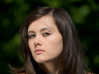 Fototapeta premium portrait of young woman