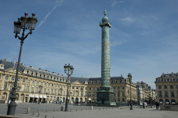 Fototapeta na wymiar Place Vendôme à Paris
