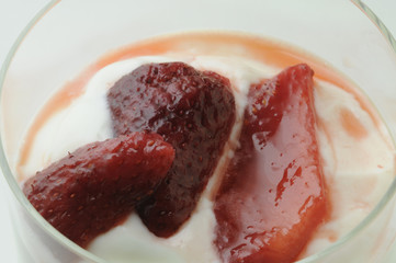 Yogurt alle fragole