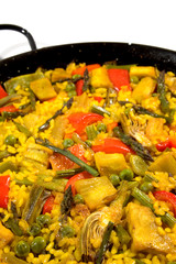 Vegetarian Paella - Spanish rice