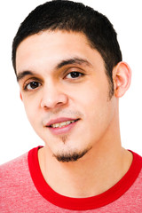 Fototapeta premium Portrait Of Man Smiling