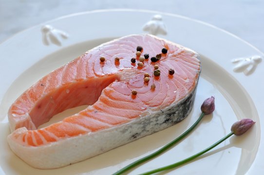 saumon cru