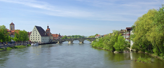 Fototapeta na wymiar UNESCO World Heritage Regensburg